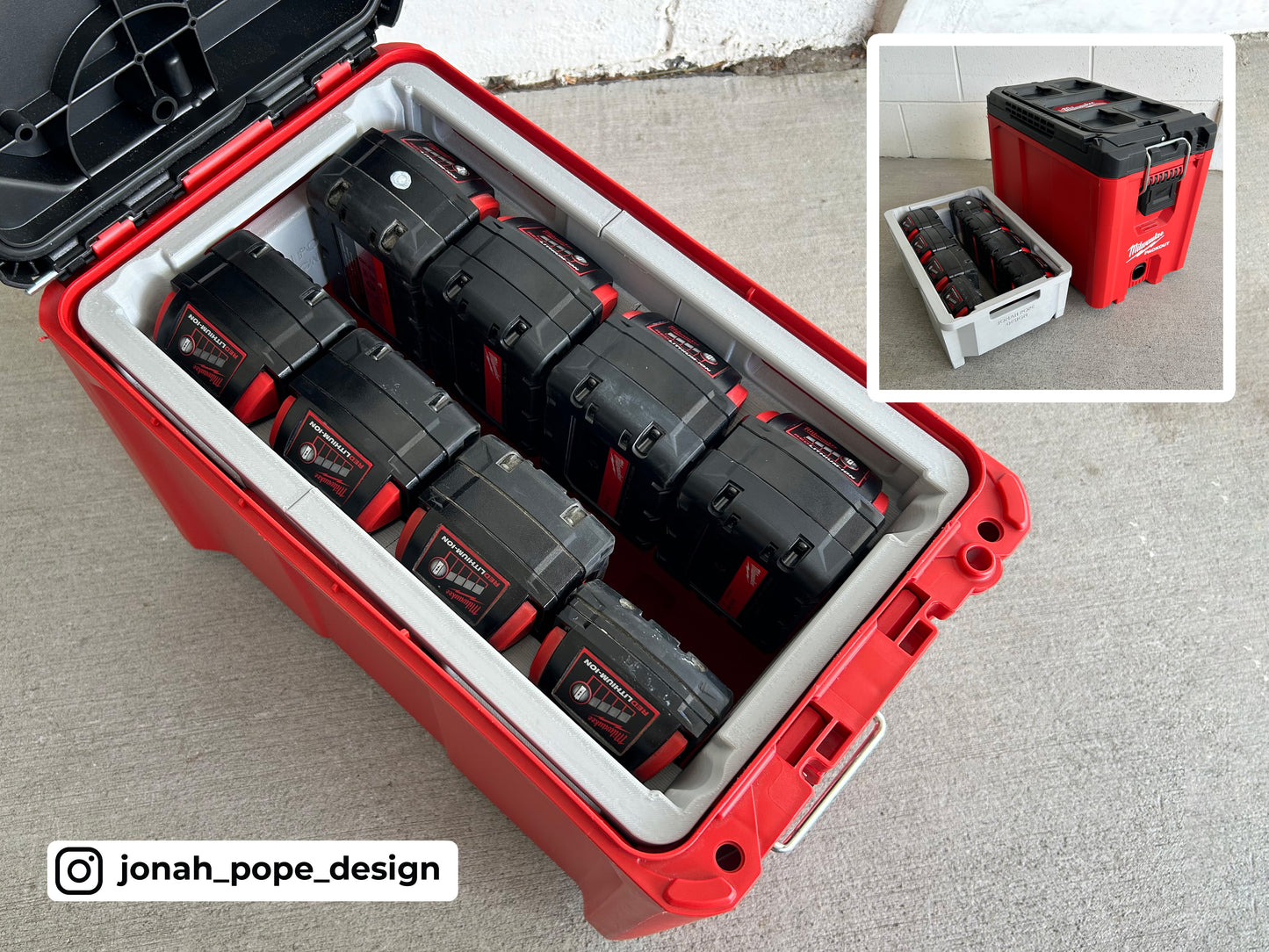 Ammo Can M18 Battery Rack