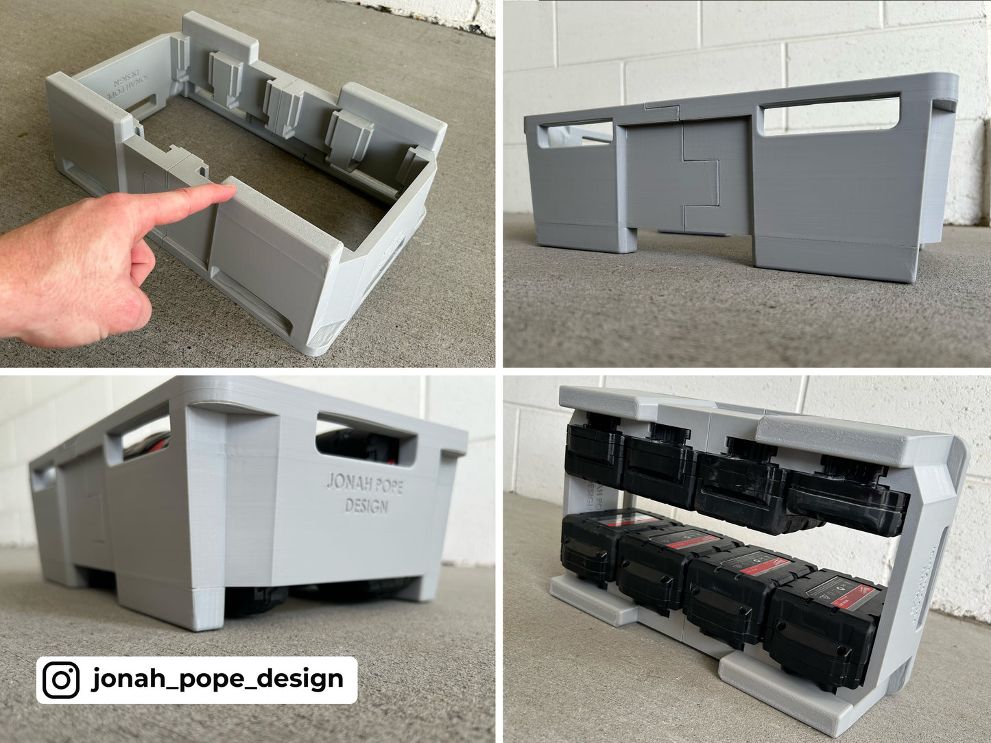 Ammo Can M18 Battery Rack