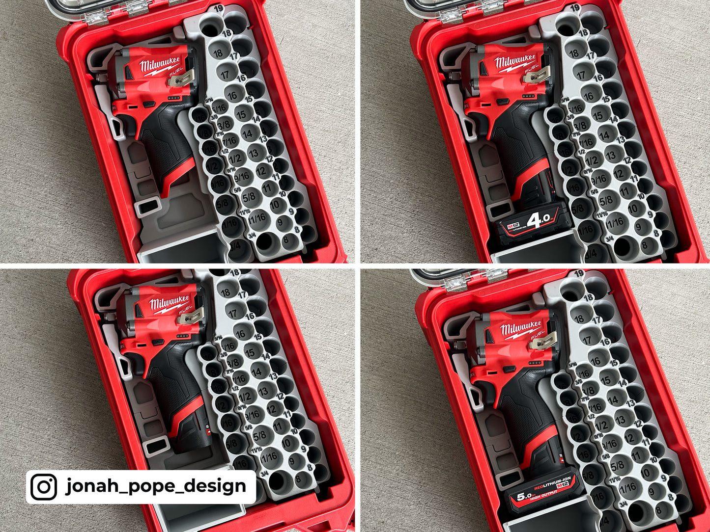 M12 Impact (3/8) plus the FULL 43 Piece Shockwave Impact Socket Set