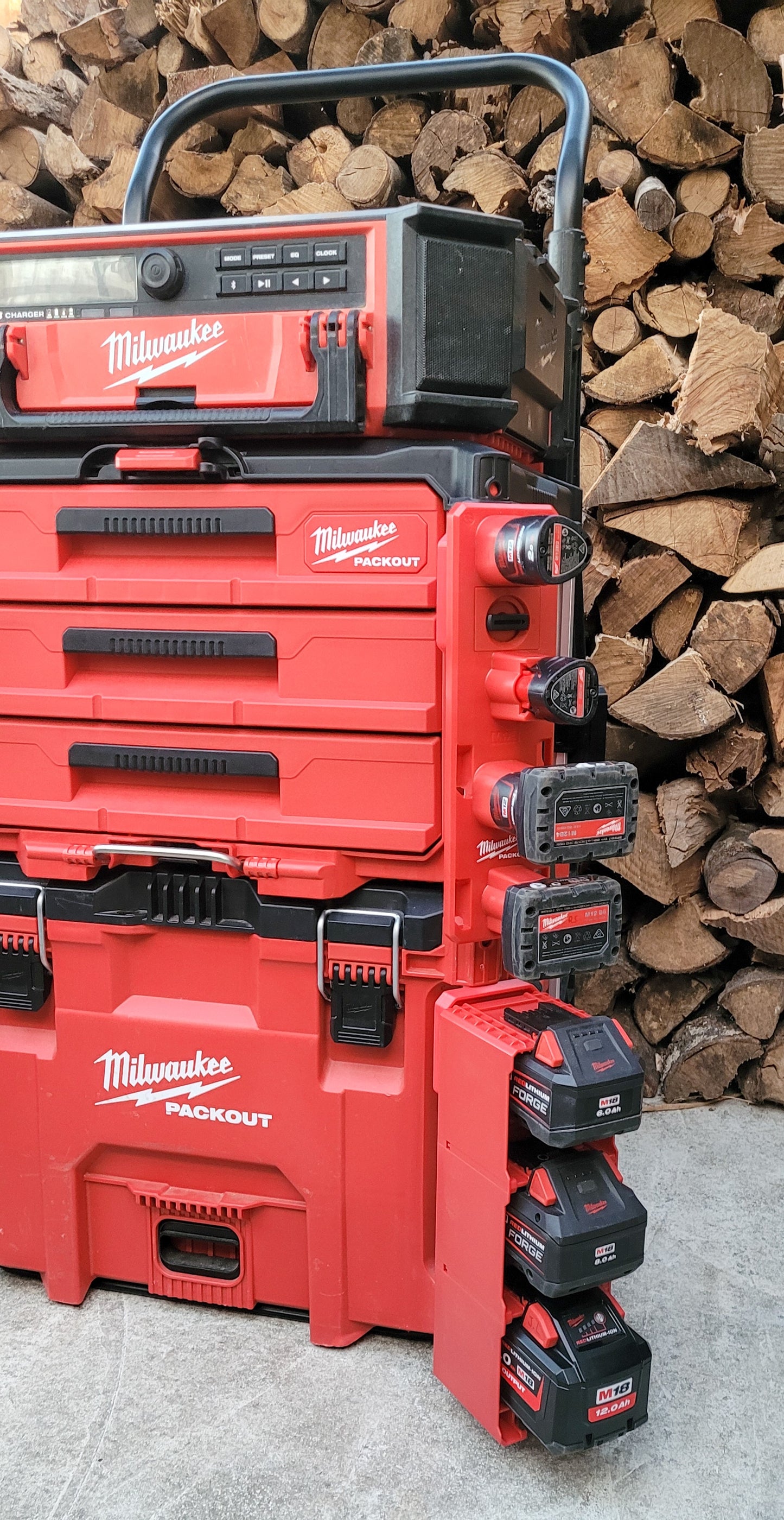 Toolbox Rail-Mount Clip for Packout