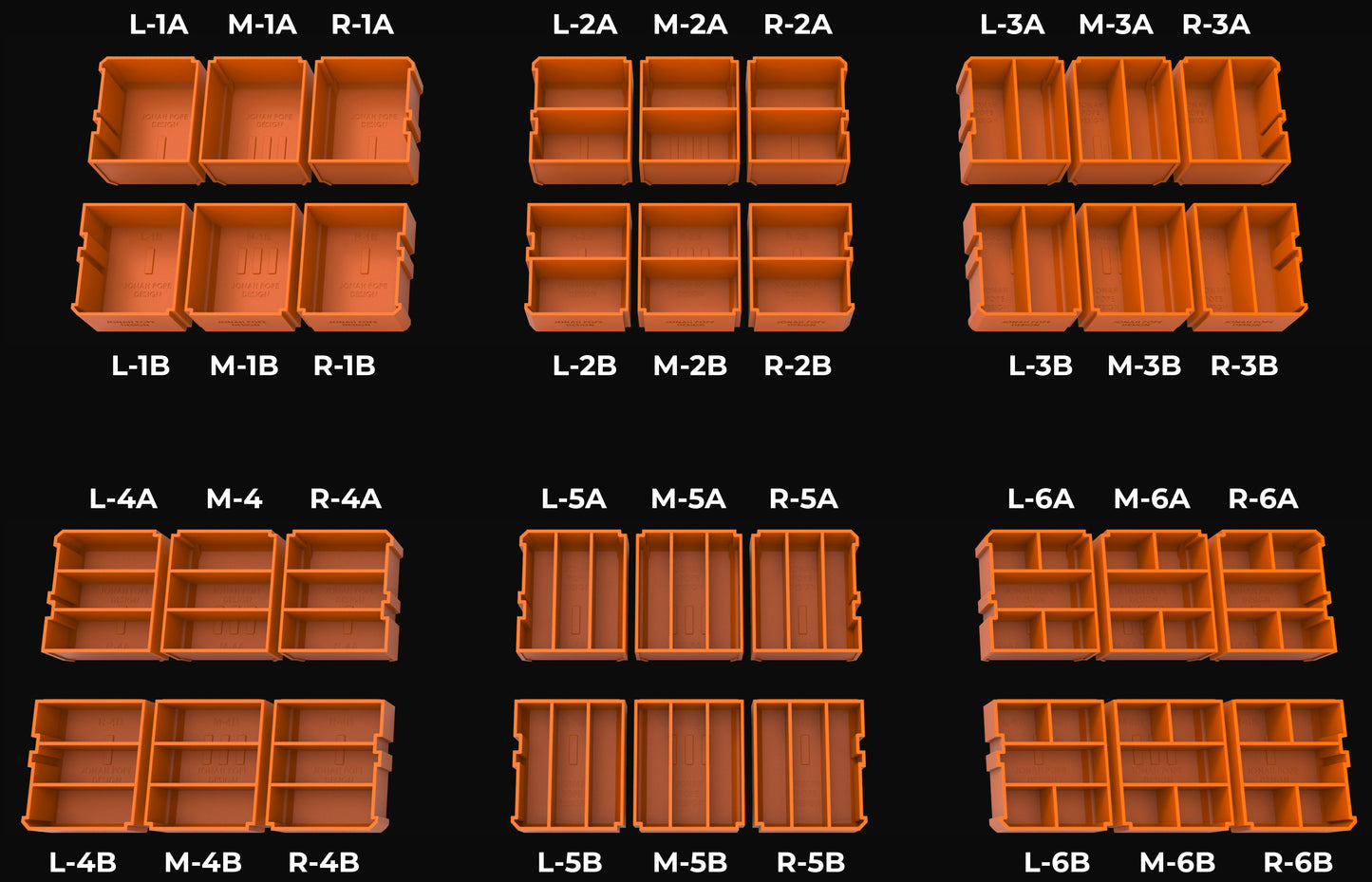 Organizer Tubs Slimline