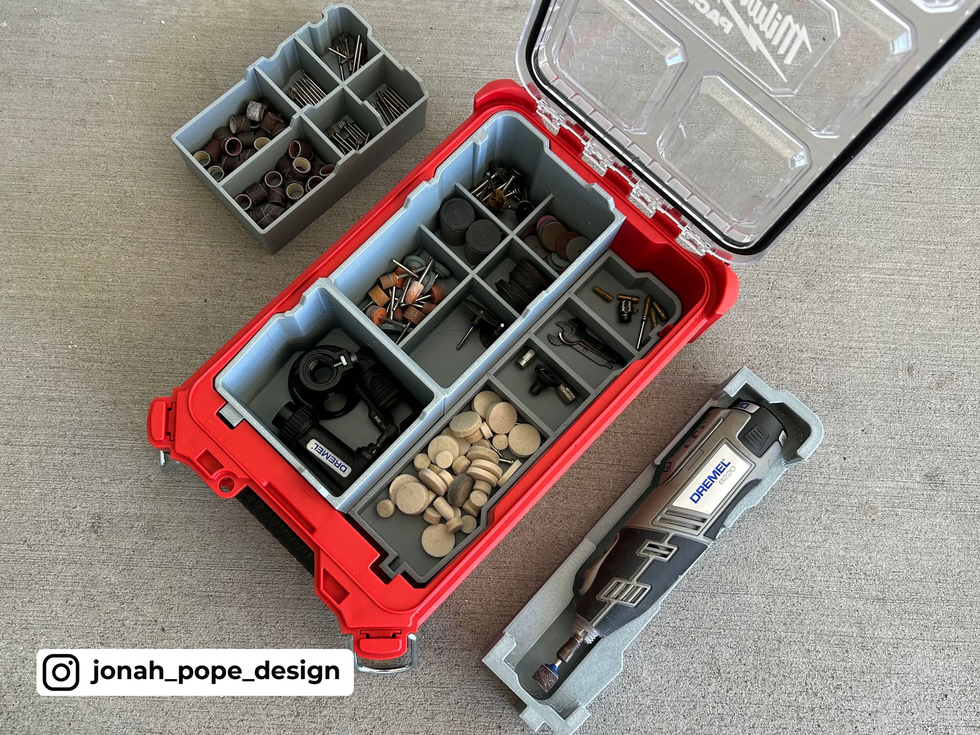 dremel tackle box Dremel 8220 – Packout Prints